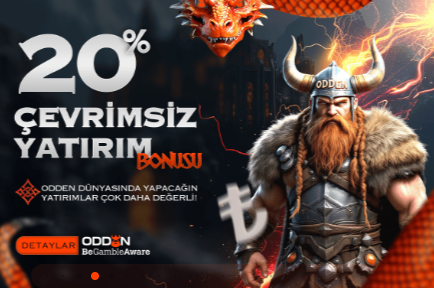 Çevrimsiz Yatırım Bonusu Odden’de – Hemen Kullan – Odden Giriş