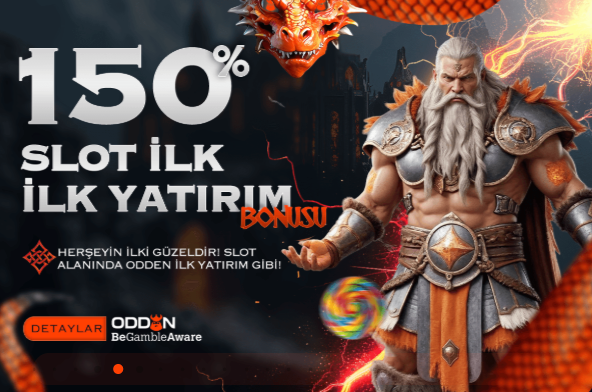 150 % İLK YATIRIM BONUSU ODDEN’DE SİZLERİ BEKLİYOR!