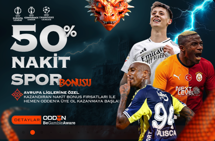 Avrupa Ligi Spor Bonusu | %50 Ek Kazanç Fırsatı